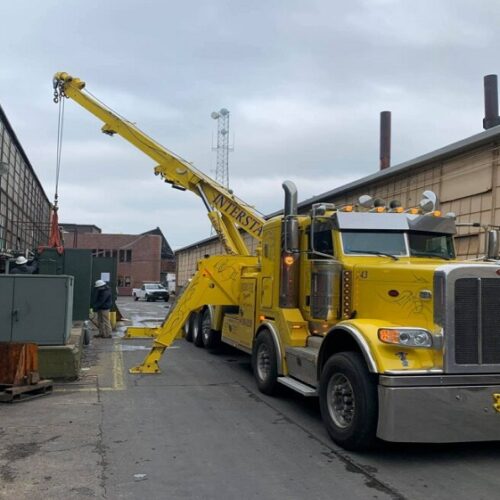 heavy equipment moving services